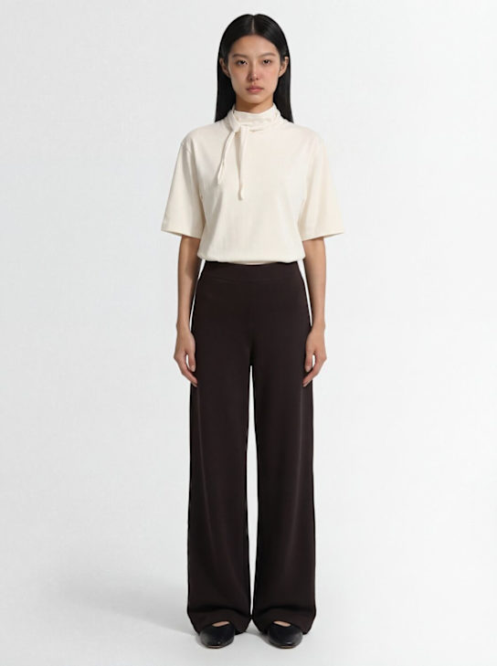 Lemaire: Pantalones relajados de lana