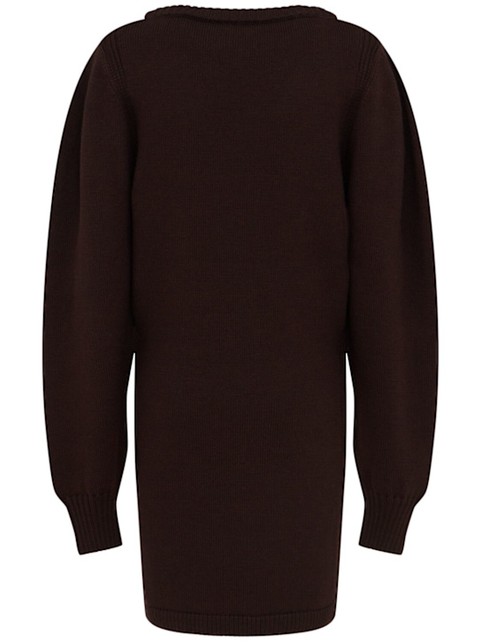 Lemaire: Wool sweater w/ slits