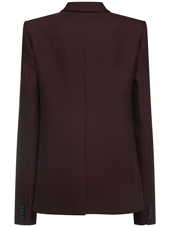 Khaite: Blazer Silvannah in seta e lana