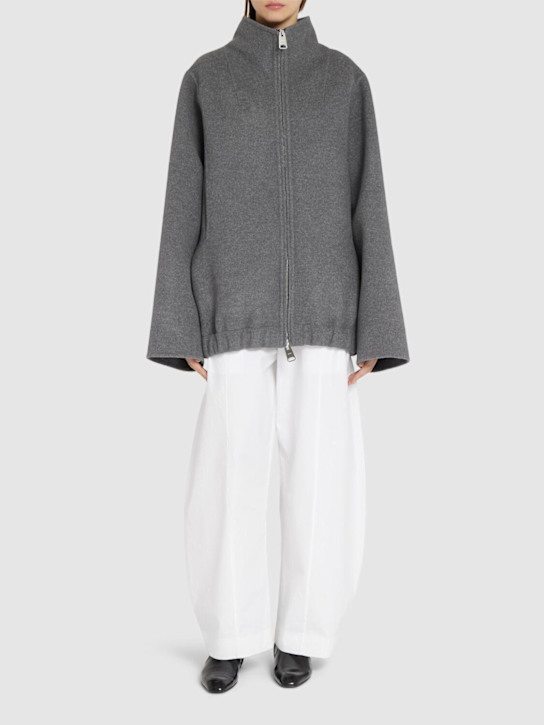Khaite - Pantalon en popeline Clover