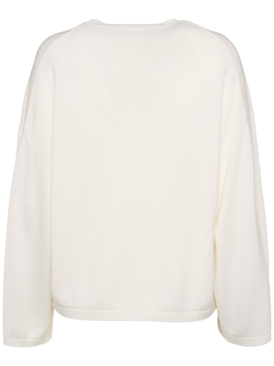 Khaite: Pull-over en laine Darcy