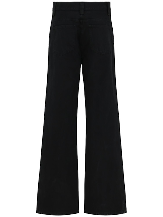 Khaite: Jeans dritti Bonnie in denim