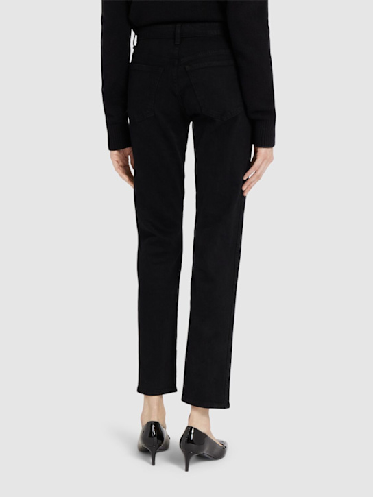Khaite: Jeans skinny Viv in denim stretch
