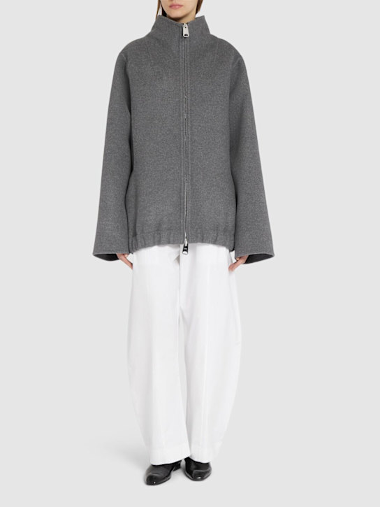Khaite - Cappotto corto Garet in lana