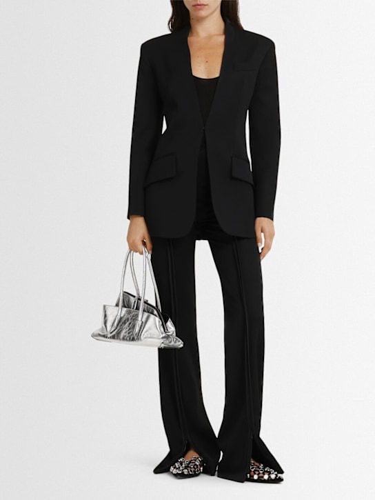 The Attico - Blazer in gabardina di lana vergine