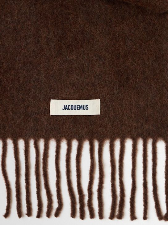 Jacquemus: L'Echarpe Carro mohair blend scarf