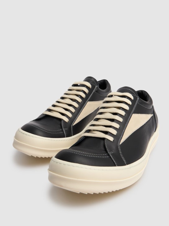 Rick Owens: Sneakers Bumper vintage in pelle 20mm