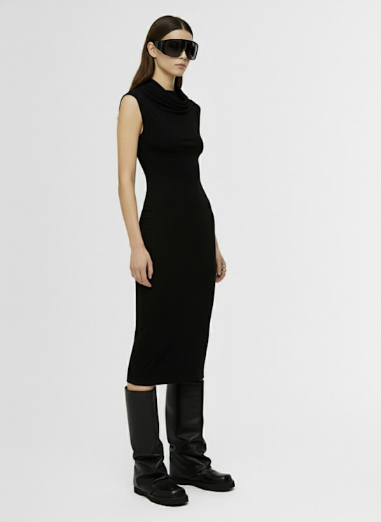 Rick Owens - Mini robe drapée Eva