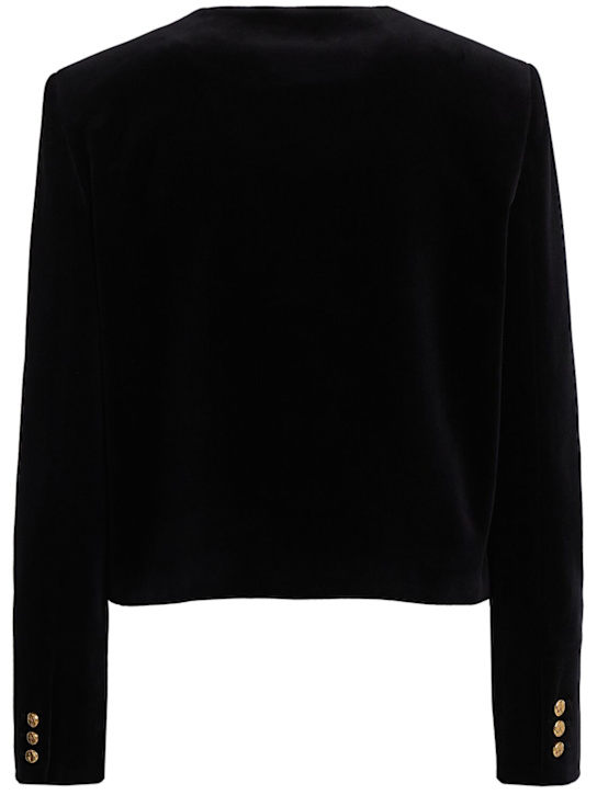 Blazé Milano: Giacca bolero Jealousy Black Shamo in velluto