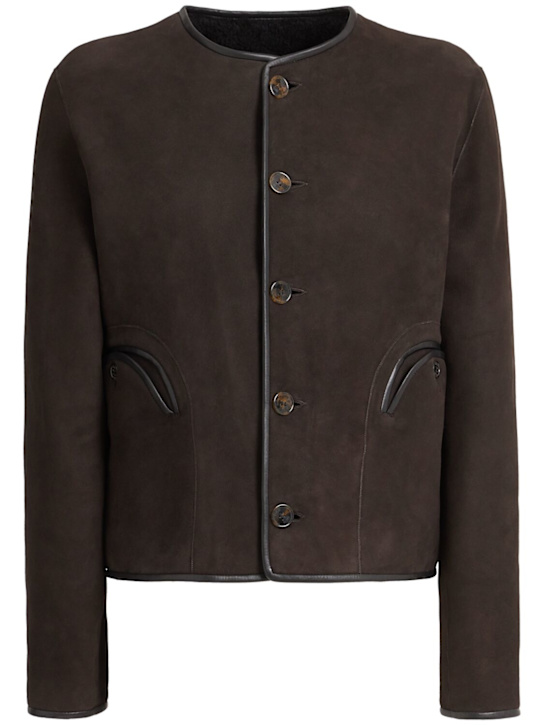 Blazé Milano: Shearlingjacke „Tatoosh Gliss“