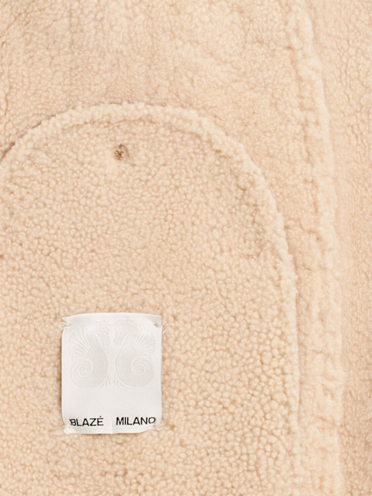 Blazé Milano: Abrigo corto Tatoosh de shearling