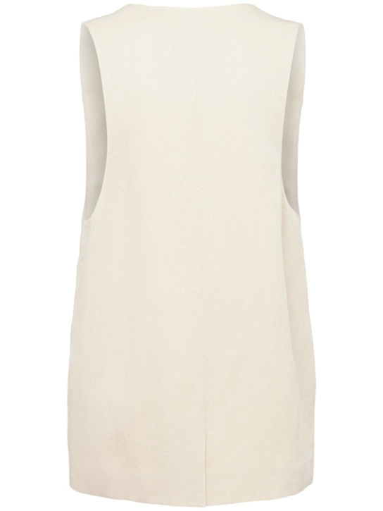 The Frankie Shop: Gilet Melrose in misto lino