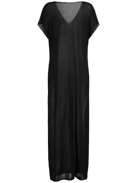 The Frankie Shop: Robe longue en maille de viscose mélangée Mysia