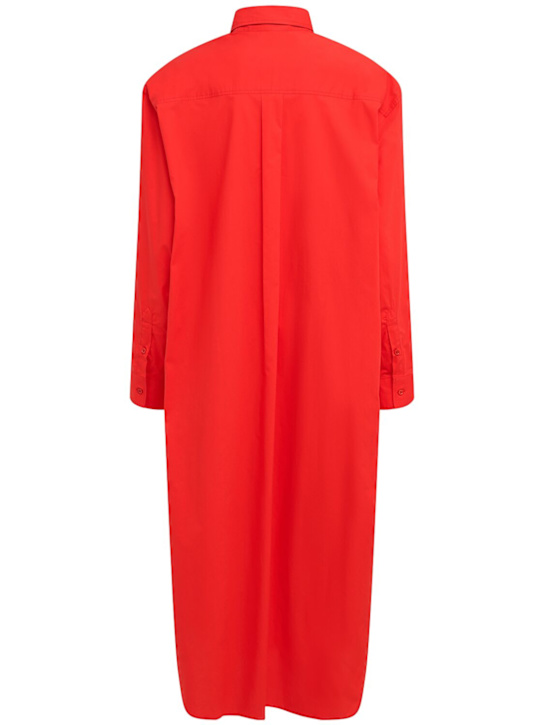The Frankie Shop: Robe longue en popeline de coton Calren