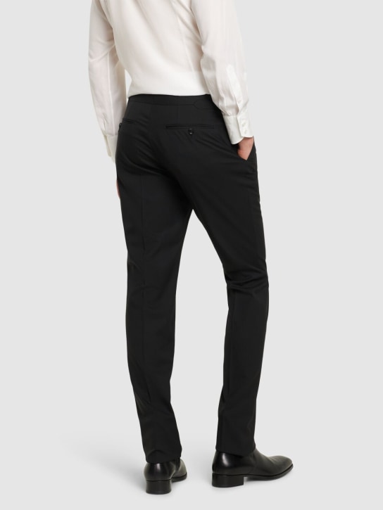 Tom Ford: Abito monopetto Shelton in lana