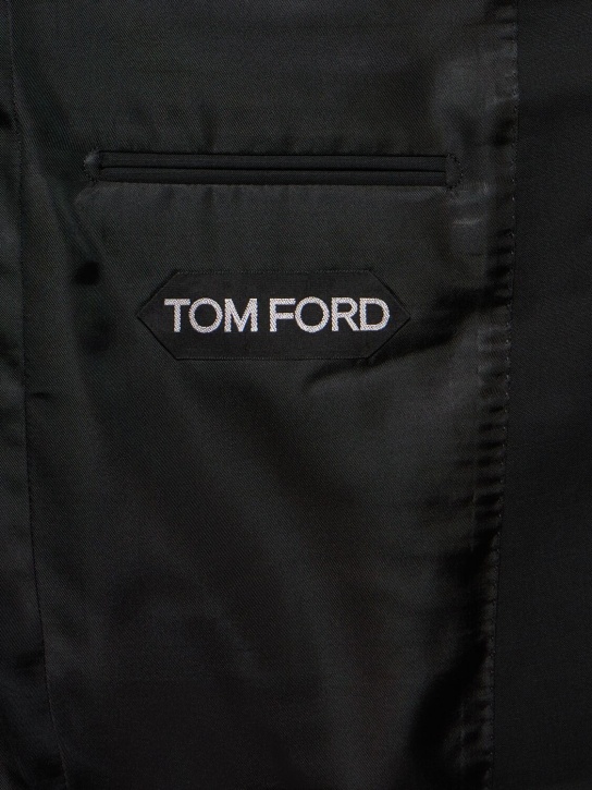 Tom Ford: Abito monopetto Shelton in lana