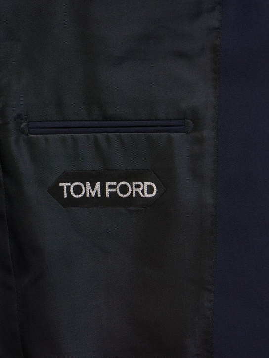 Tom Ford: Abito monopetto Shelton in lana