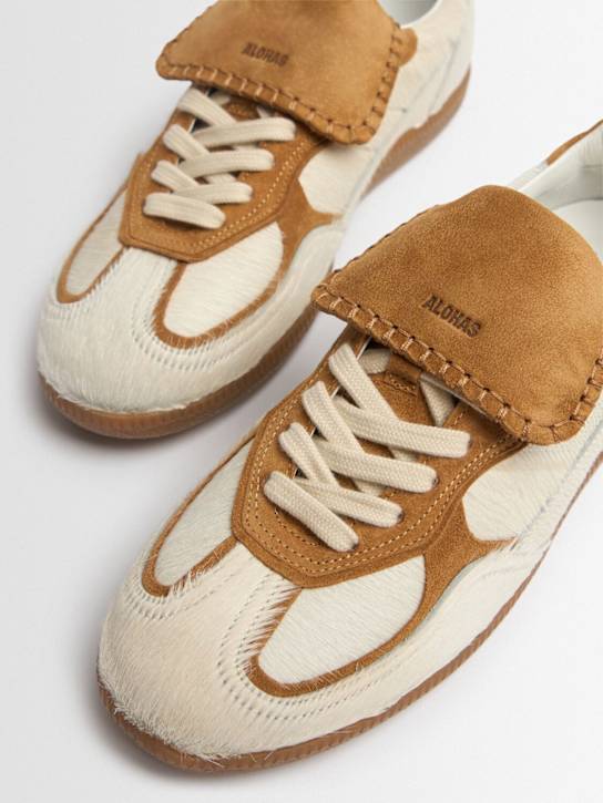 Alohas: Sneakers à lacets en cuir Club