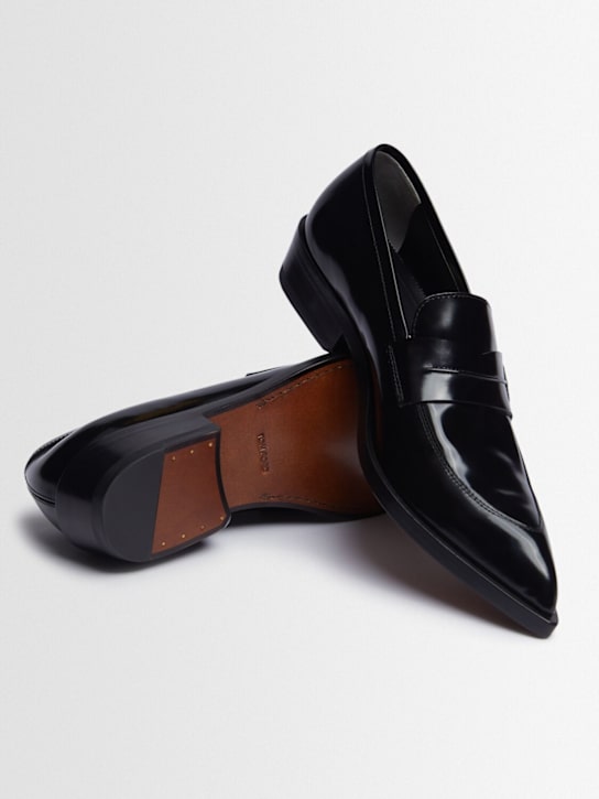 Tom Ford: Mocassini in pelle spazzolata 20mm
