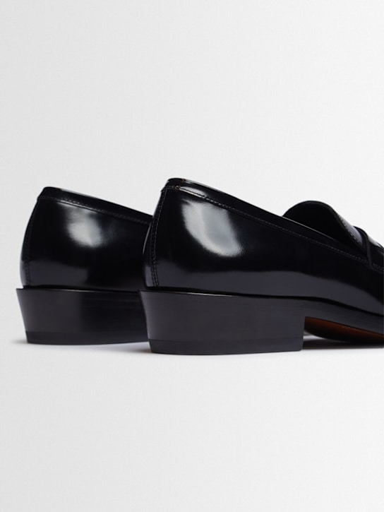 Tom Ford: Mocassini in pelle spazzolata 20mm