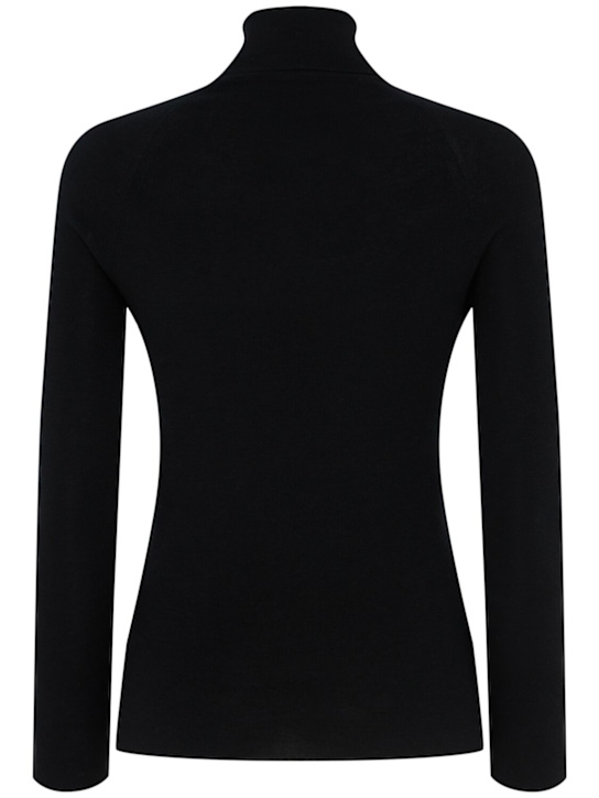 Annagreta: Audrey rib knit wool turtleneck sweater