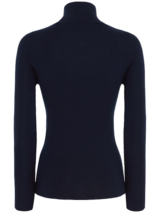 Annagreta: Pullover aus Wolle mit Rollkragen „Audrey“