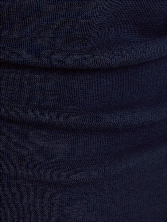 Annagreta: Pull-over col rond en laine vierge Ada