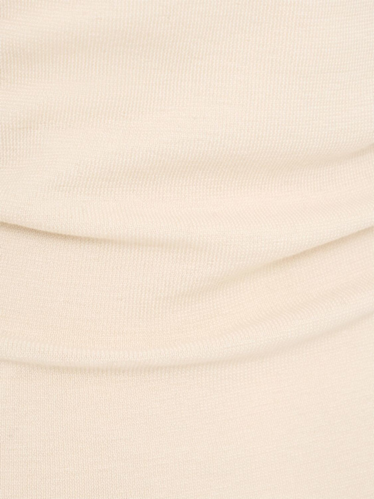 Annagreta: Pull-over col rond en laine vierge Ada