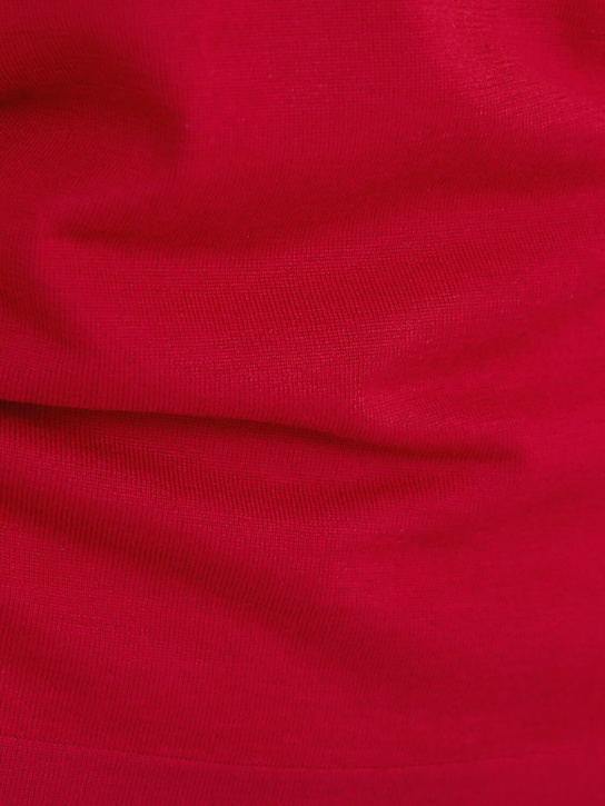 Annagreta: Pull-over à col rond en maille de laine Anna