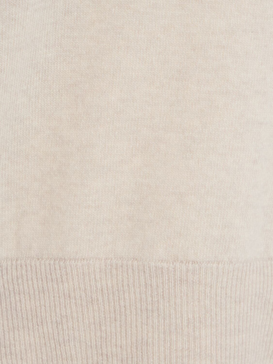 Annagreta: Pull-over à col rond en maille de laine Dalia