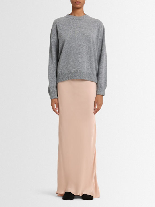 Annagreta - Dalia wool knit crewneck sweater