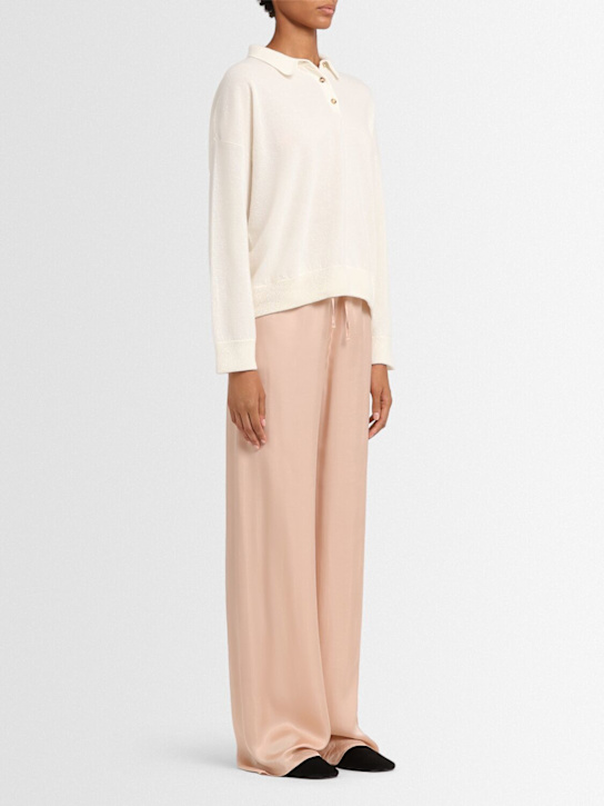 Annagreta: Editta wool knit polo
