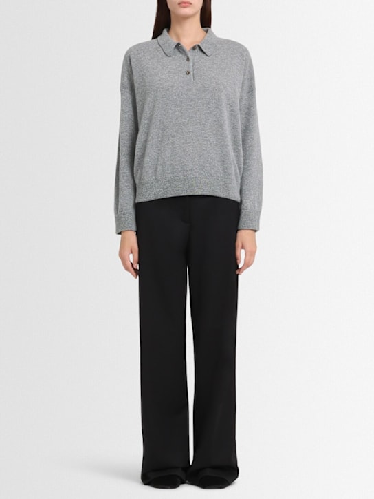 Annagreta - Editta wool knit polo