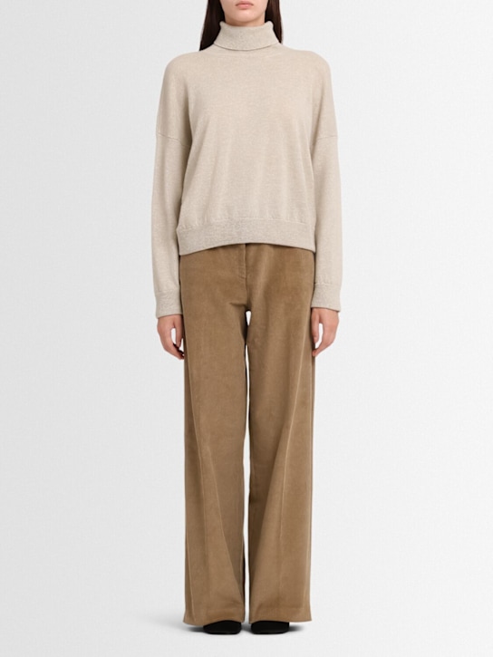 Annagreta - Flaminia wool knit turtleneck sweater
