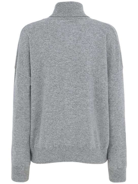 Annagreta: Pullover aus Wollstrick mit Rollkragen „Flaminia“