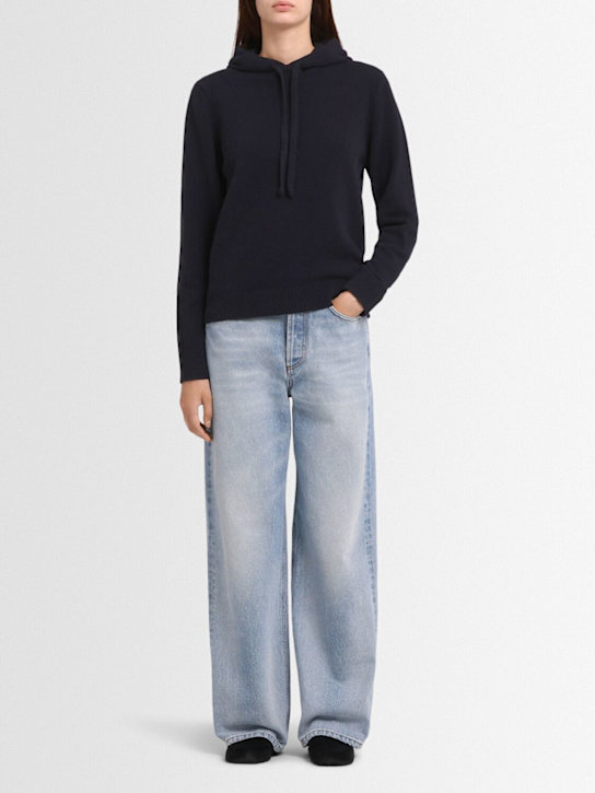 Annagreta - Giada wool knit hoodie