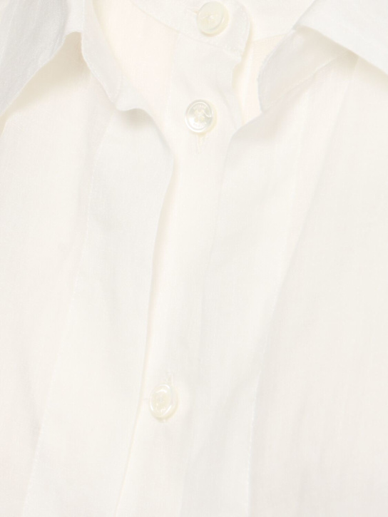 Toteme: Chemise en ramie à double col
