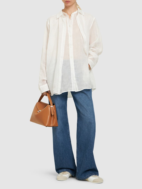 Toteme - Chemise en ramie à double col