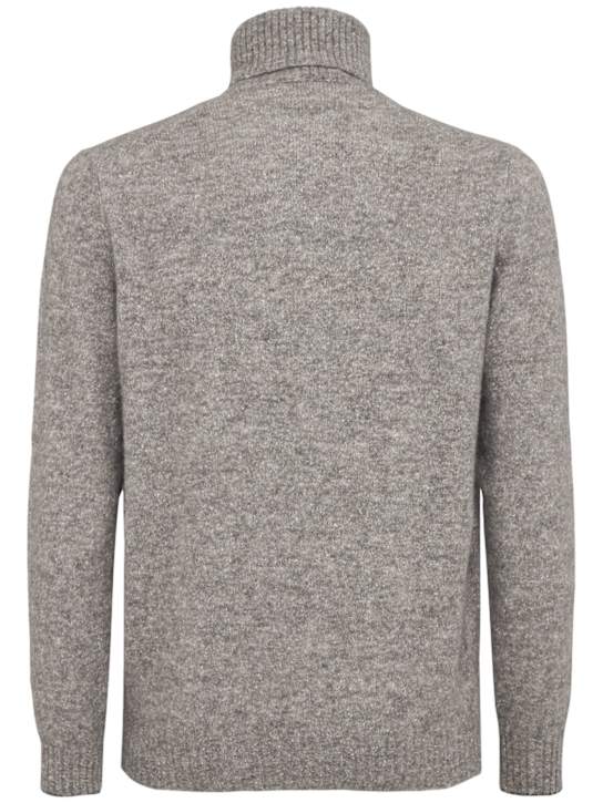 Brunello Cucinelli: Rollkragenpullover aus Alpakmischstrick
