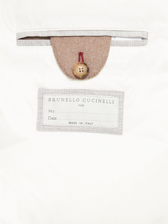 Brunello Cucinelli: Daunenweste aus Wolle