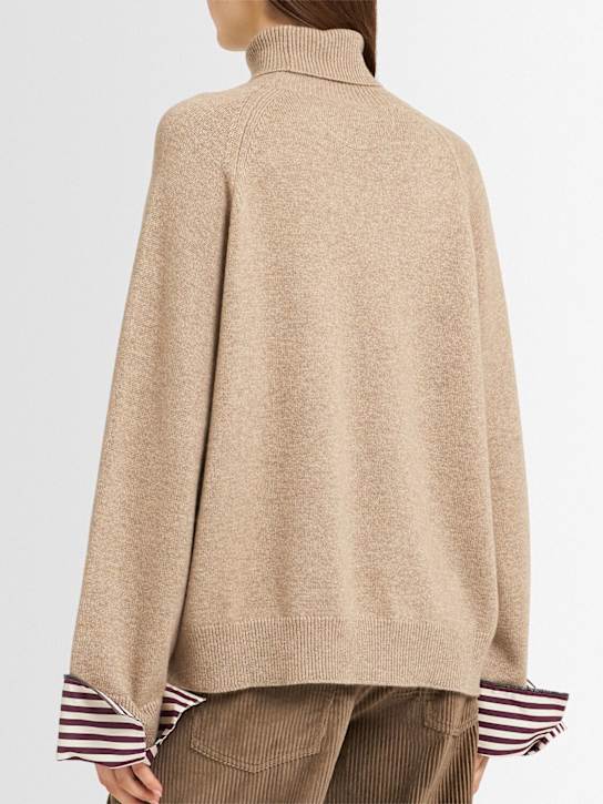 Brunello Cucinelli: Sweater aus Kaschmir mit Rollkragen