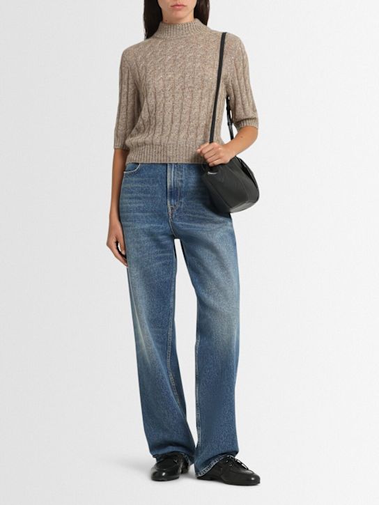 Brunello Cucinelli - Embellished mohair blend sweater