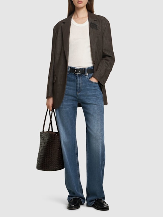 Brunello Cucinelli - Loose denim jeans