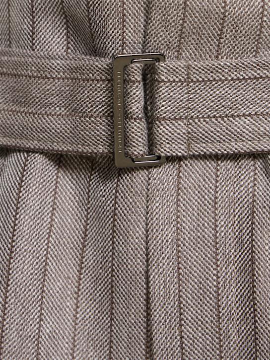 Brunello Cucinelli: Hose aus Leinenmischung