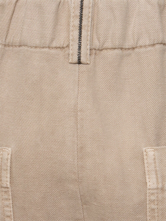 Brunello Cucinelli: Bermuda en coton mélangé