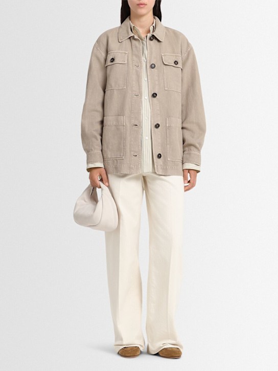 Brunello Cucinelli - Veste en coton mélangé