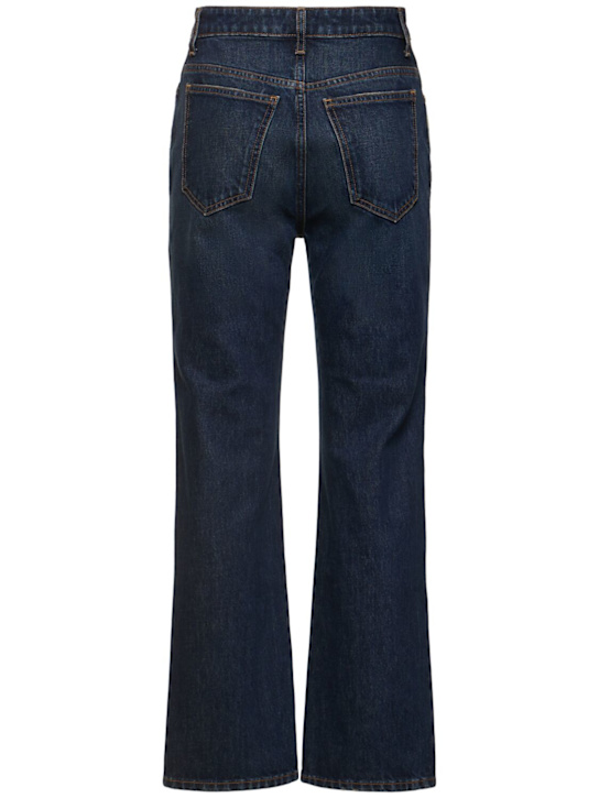 Khaite: Hohe, gerade Jeans „Abigail“