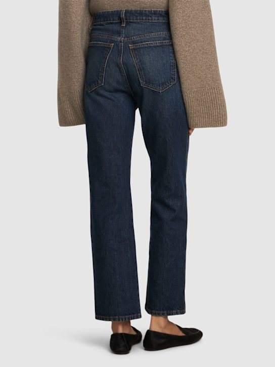 Khaite: Hohe, gerade Jeans „Abigail“
