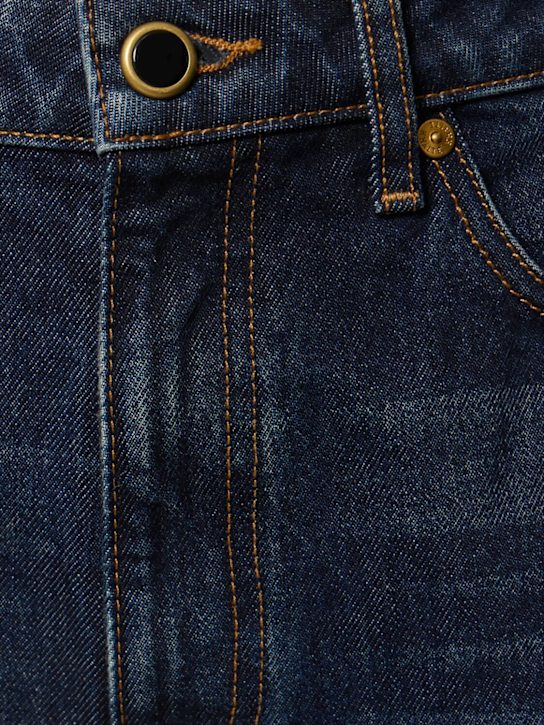 Khaite: Hohe, gerade Jeans „Abigail“