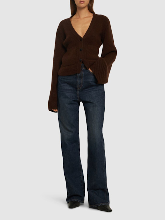Khaite - Bonnie high rise straight jeans